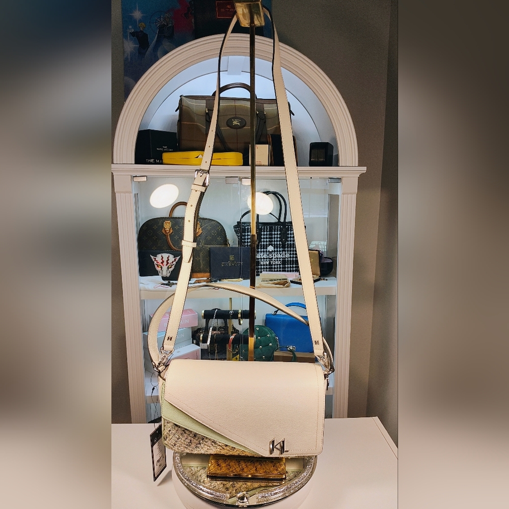 KARL LAGERFELD Tweed Crossbody - Picture 5 of 16